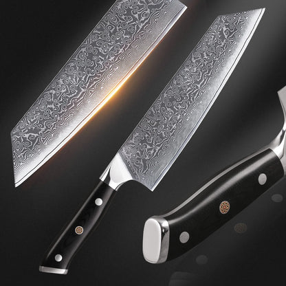 Damascus Steel Slicing Meat Cleaver - Your Professional Beef Kitchen Knife